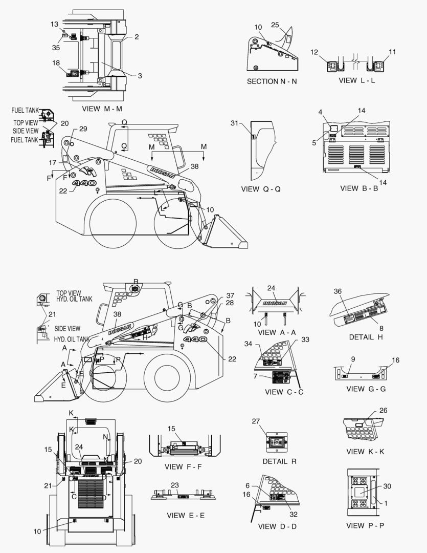 Спецтехника ЗАВОДСКАЯ ТАБЛИЧКА-США от Globus Machinery