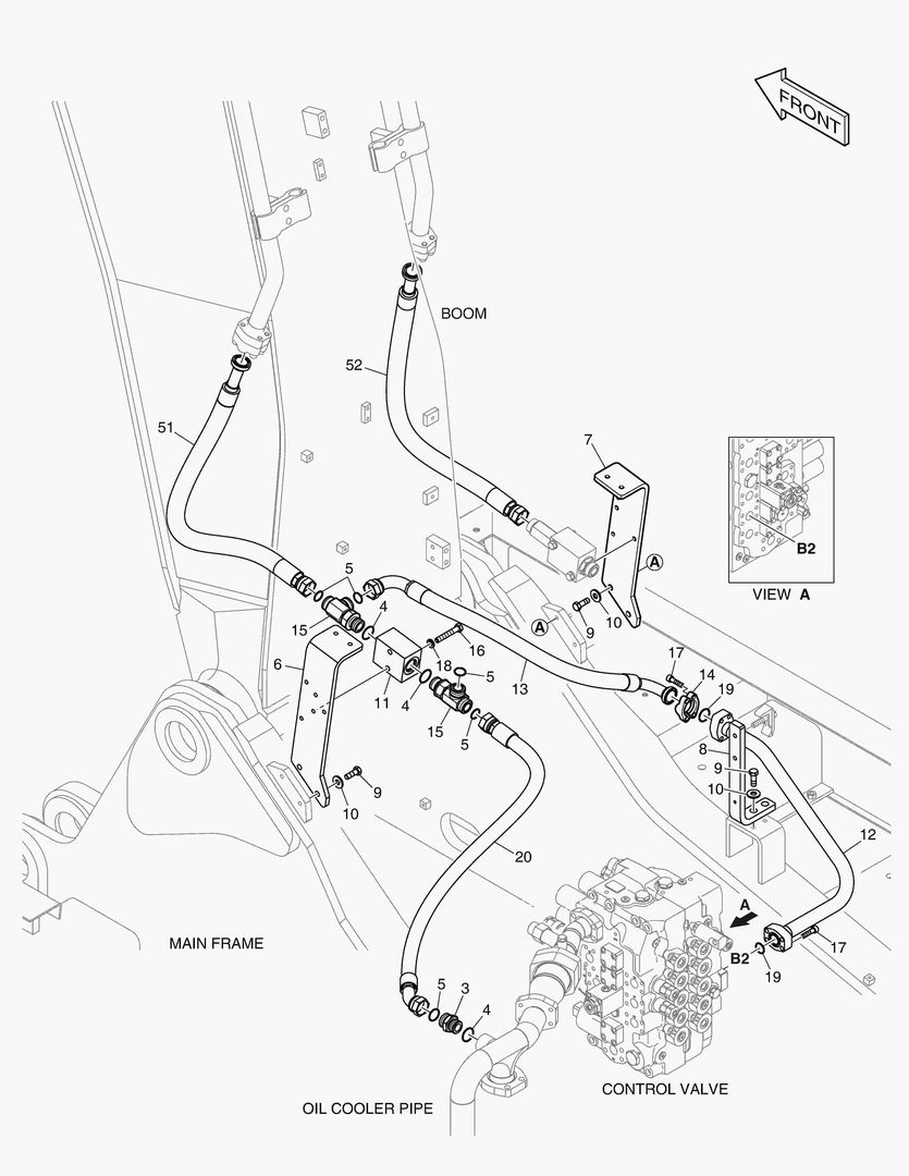 6230 MAIN PIPING - ONE & TWO WAY