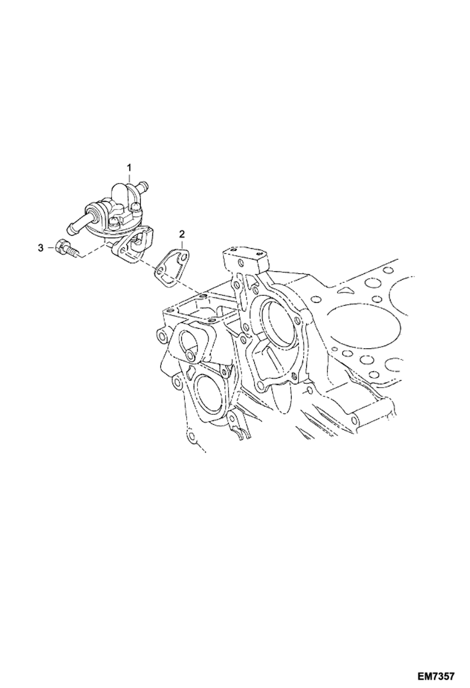 ТОПЛИВНЫЙ НАСОС (МЕХАНИЧЕСКАЯ СИСТЕМА)