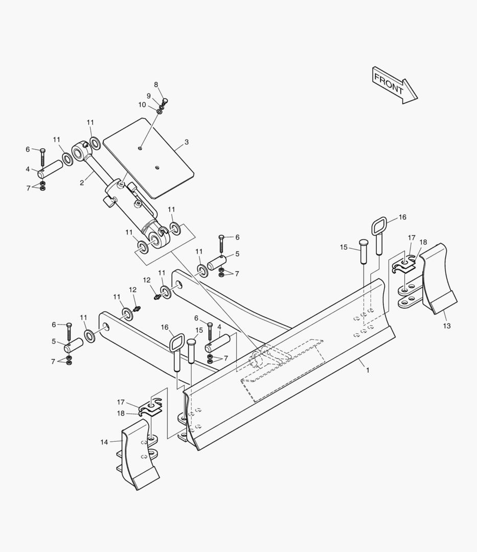 БУЛЬДОЗЕР - РЕГУЛИРУЕМАЯ ГУСЕНИЦА
