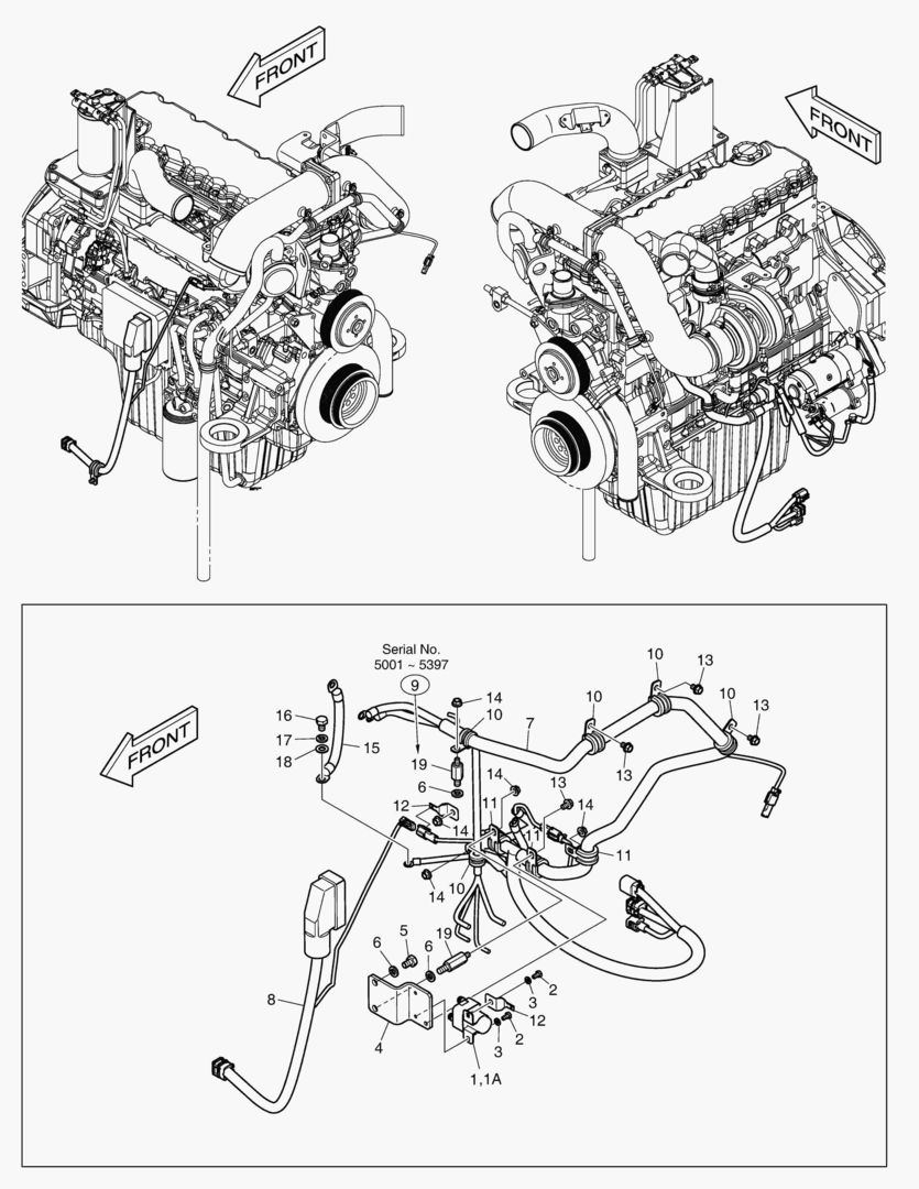1870 ELECTRIC PARTS - ENGINE [5001~5509]