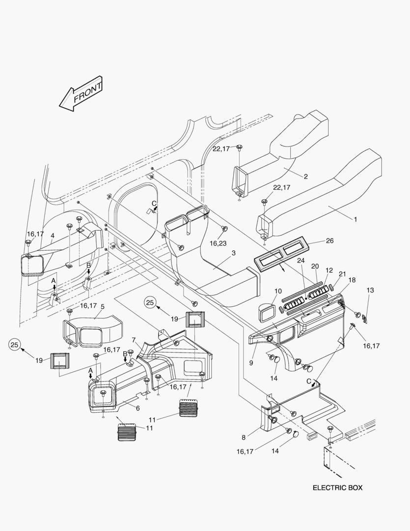 КРЫШКА ТРУБОПРОВОДА В СБОРЕ