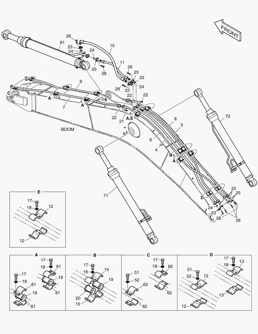 ГИДРОСИСТЕМА СТРЕЛЫ