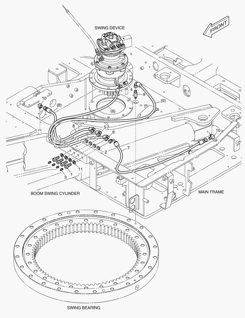 ТРУБОПРОВОД СМАЗОЧНОЙ СИСТЕМЫ