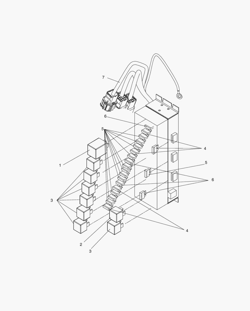 Спецтехника ЭЛЕКТРИЧЕСКИЕ ЗАПЧАСТИ(4) - БЛОК ПЛАВКИХ ПРЕДОХРАНИТЕЛЕЙ - главное фото