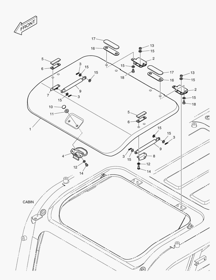 7131 SUN ROOF COVER [5094~]