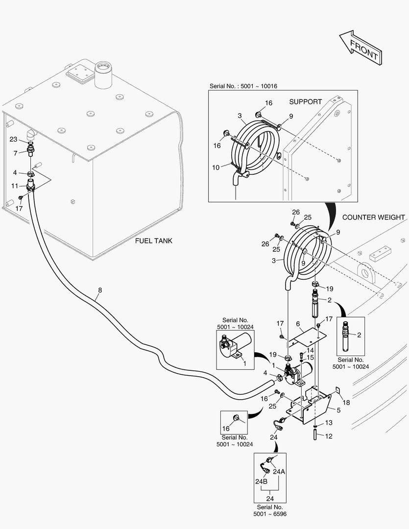 6100 FUEL FILLER PUMP