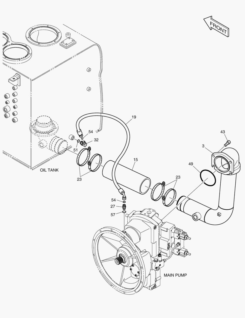 ТУБОПРОВОД МАСЛЯНОГО РАДИАТОРА(1)