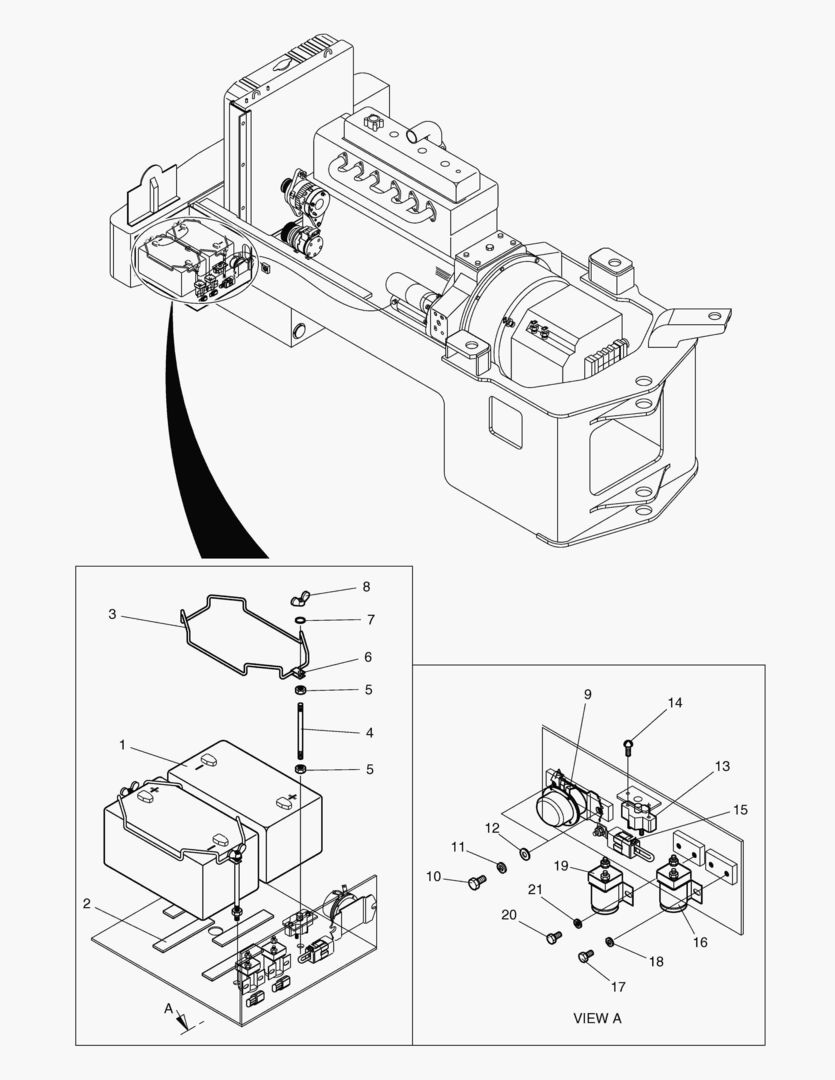 1490 ELECTRIC PARTS(4)-BATTERY [1001~1010]