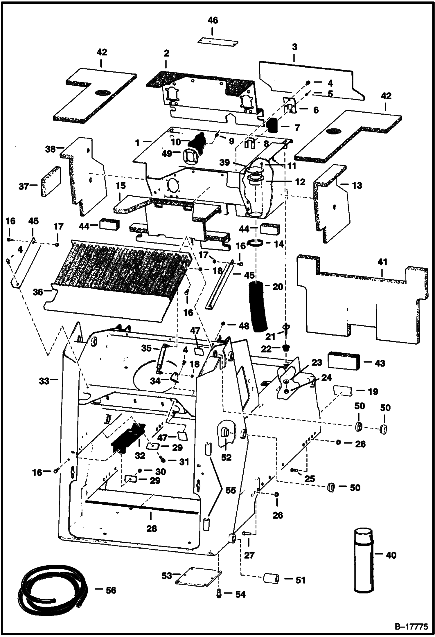 РАМА ШАССИ И КРЕПЕЖНЫЕ ДЕТАЛИ