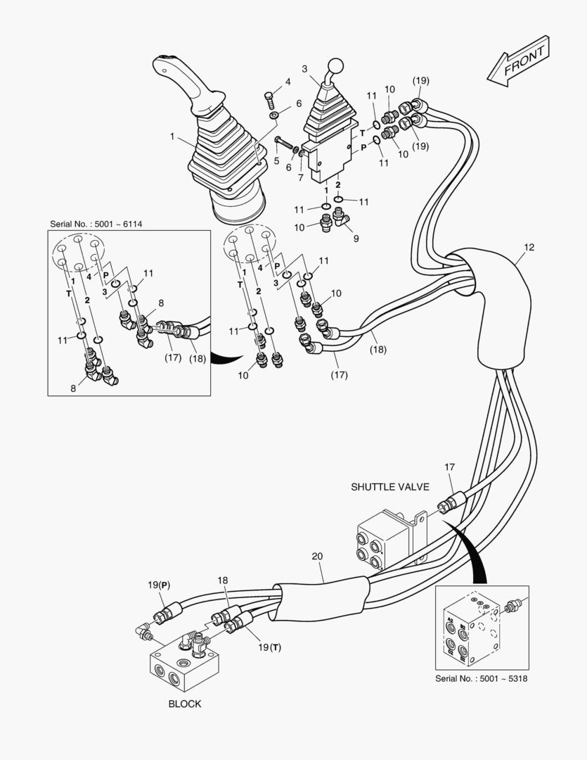ТРУБОПРОВОД СЕРВОУПРАВЛЕНИЯ(5)