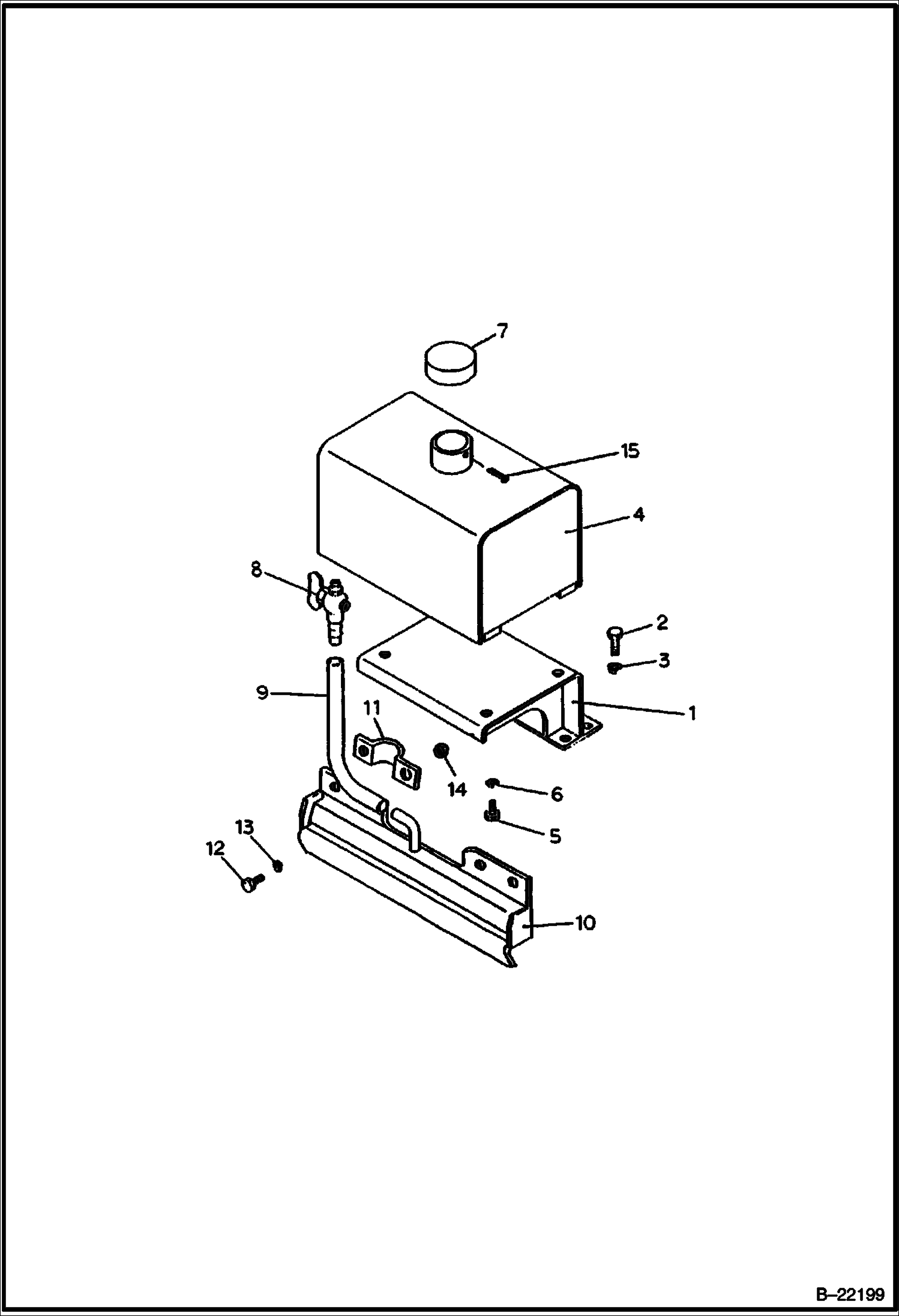 БАК ДЛЯ ВОДЫ (СТАРАЯ ВЕРСИЯ - STEEL)