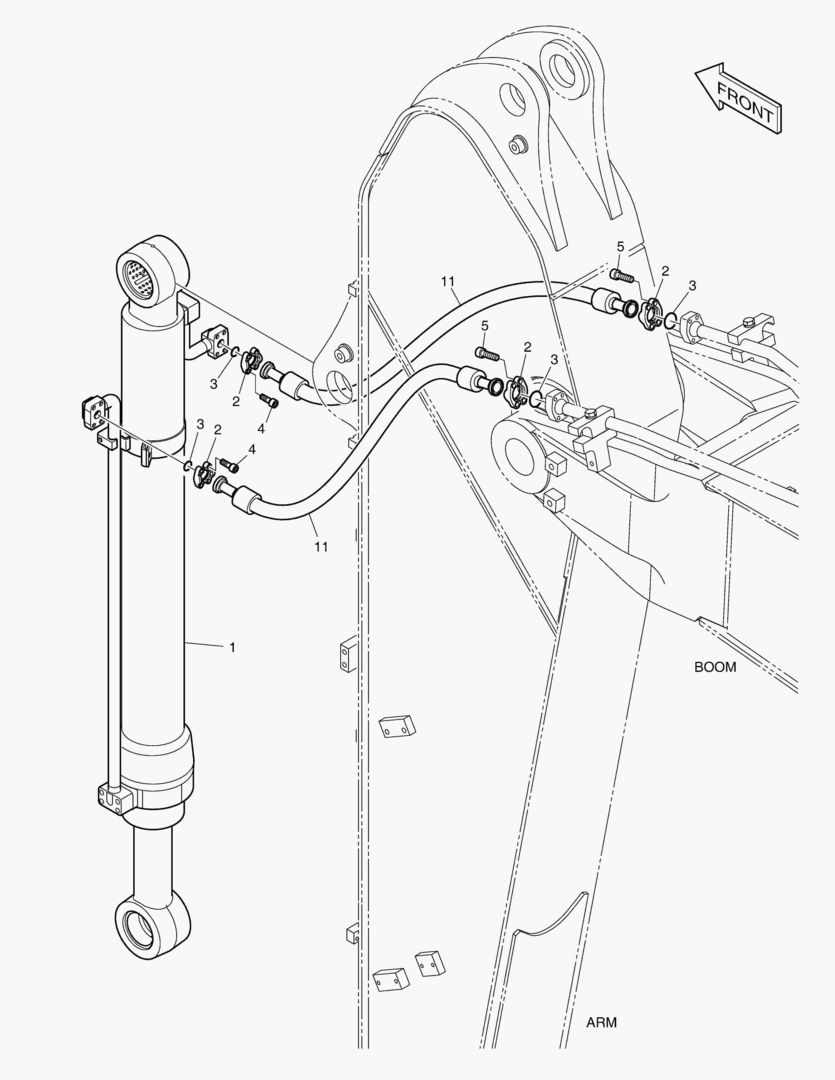 Спецтехника 6830 ARM PIPING - 2.9m - главное фото