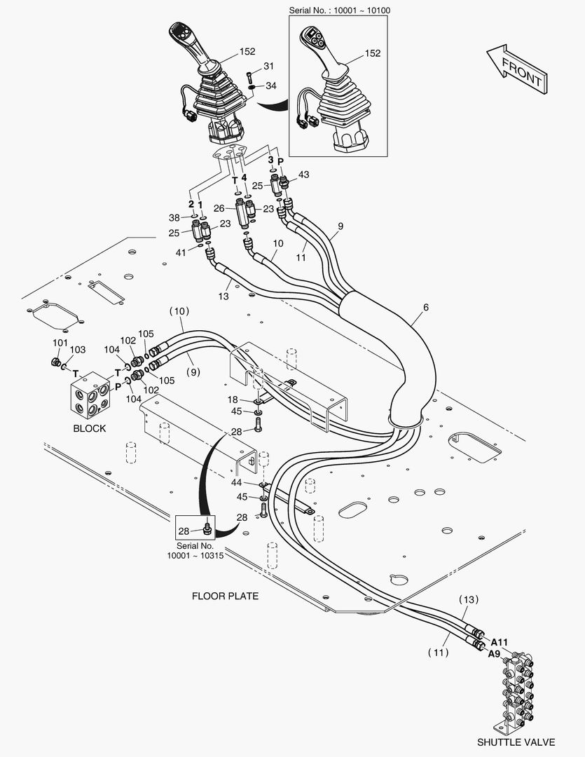 ТРУБОПРОВОД СЕРВОУПРАВЛЕНИЯ(7)