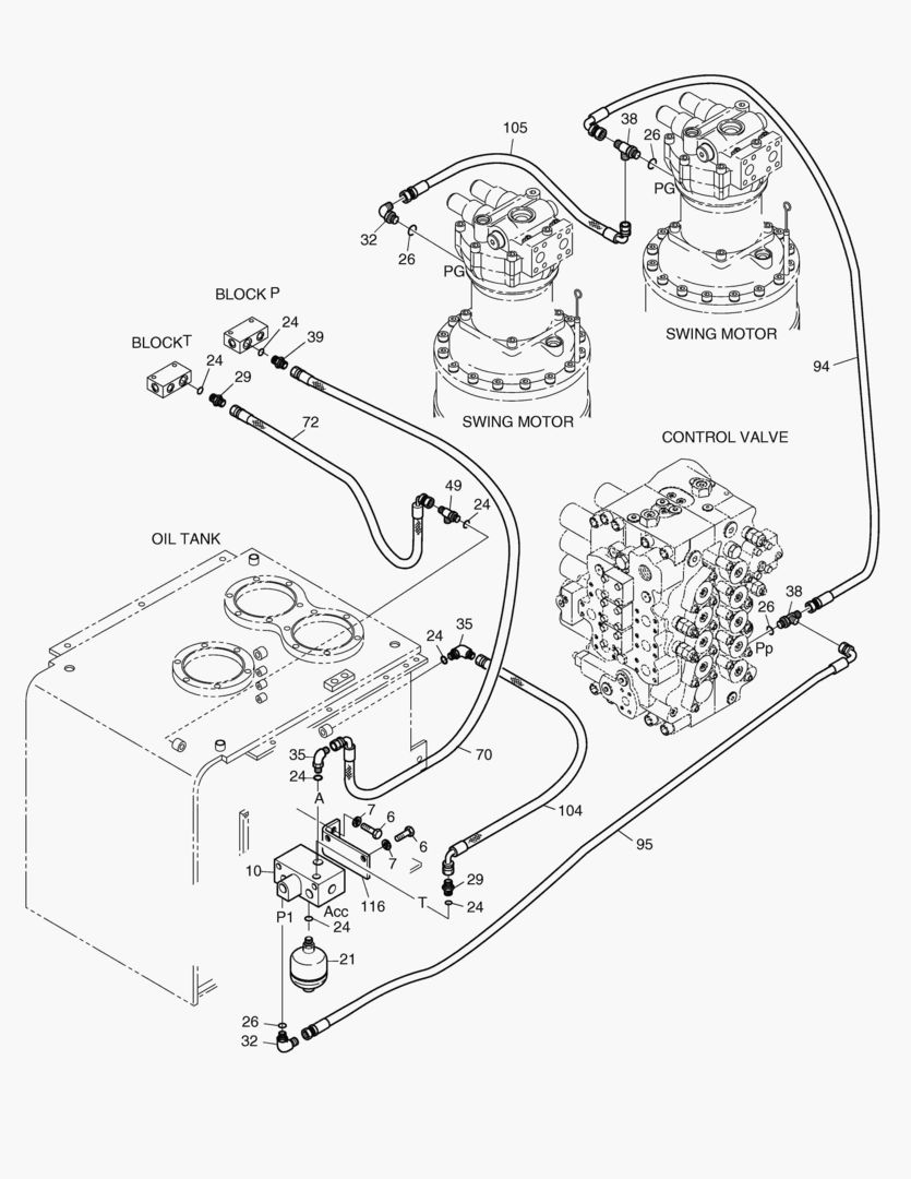 ТРУБОПРОВОД СЕРВОУПРАВЛЕНИЯ(2)