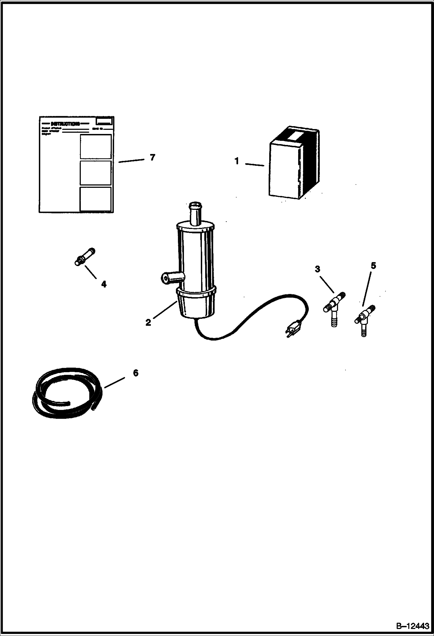 Схема КОМПЛЕКТ ПОДОГРЕВАТЕЛЯ БАКА (120 ВОЛЬТ)