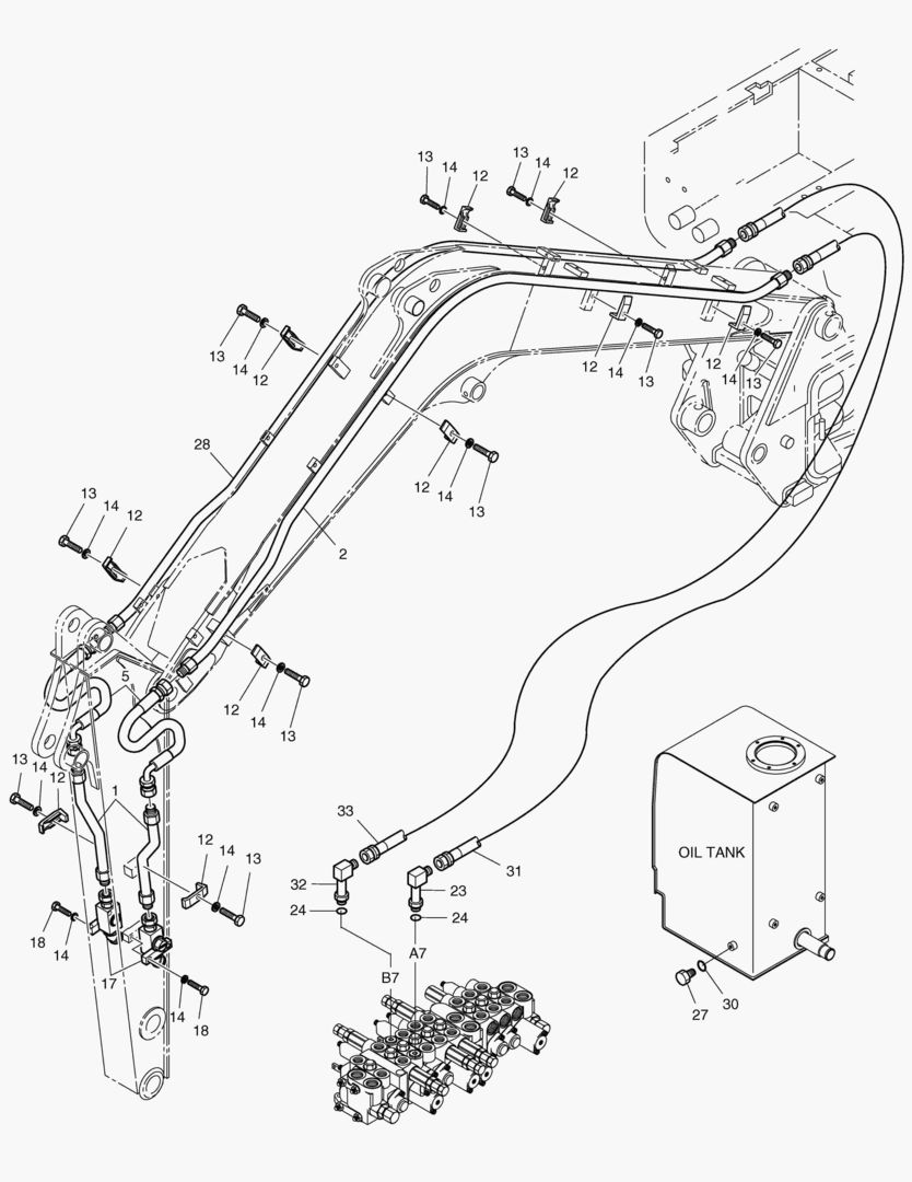 1506 BREAKER PIPING-TWO WAY [867~]