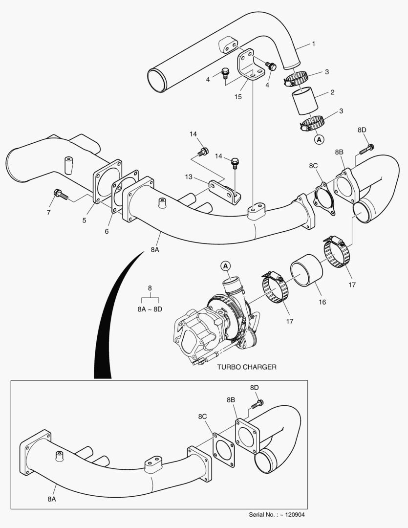 ТРУБА ВОЗДУХОЗАБОРНИКА
