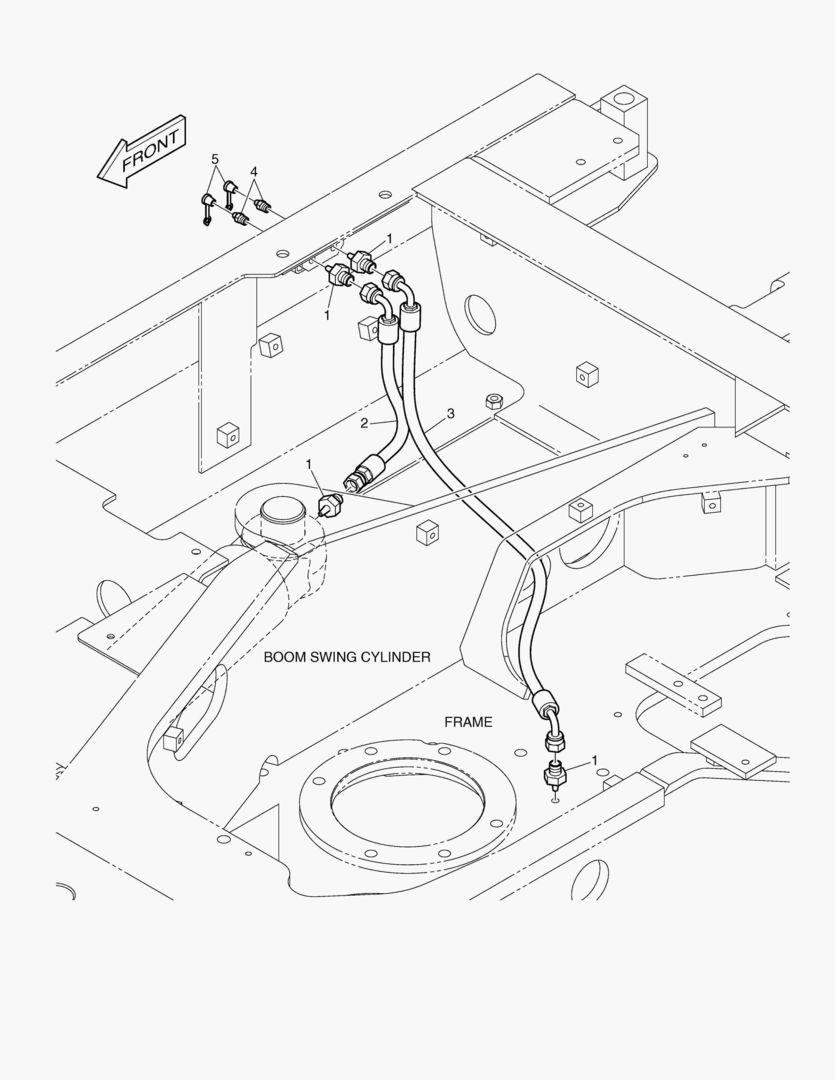 ТРУБОПРОВОД СМАЗОЧНОЙ СИСТЕМЫ
