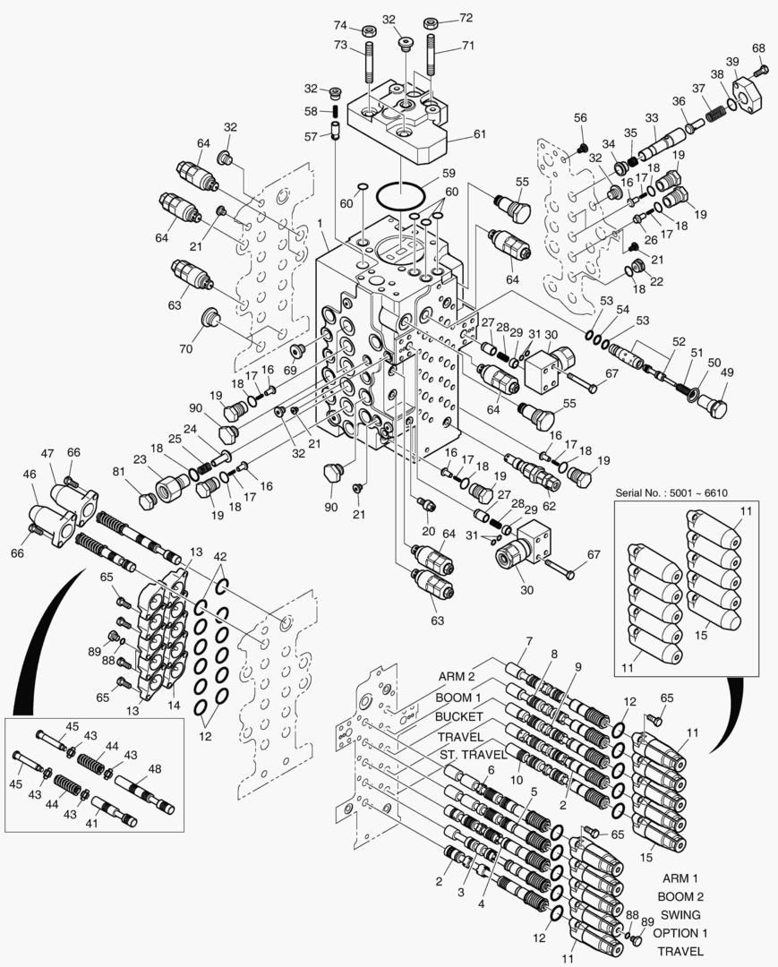 Спецтехника 4180 CONTROL VALVE - главное фото