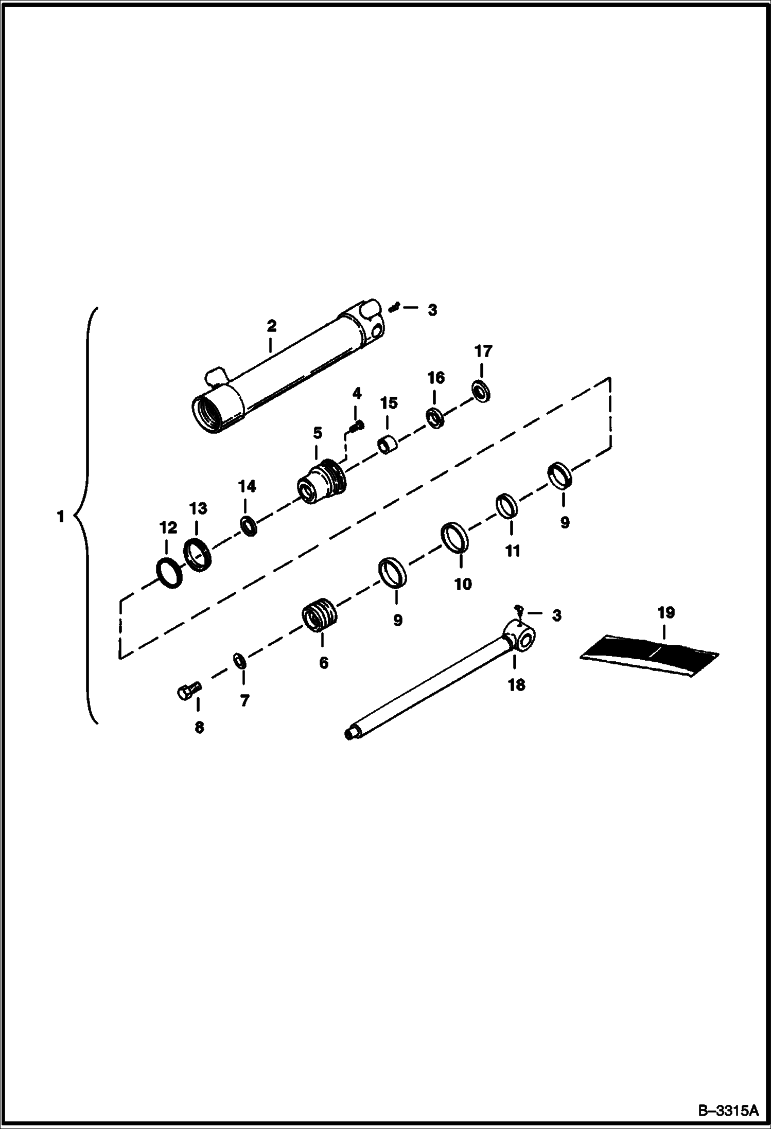 ЭКСКАВАТОР-ПОГРУЗЧИК (СТРЕЛА, КОВШ И ЦИЛИНДР РУКОЯТИ СТРЕЛЫ ЧЕРПАКА) (908A) (908B)