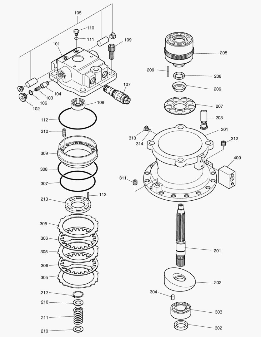 Спецтехника 4130 SWING MOTOR [5001~5495] - главное фото