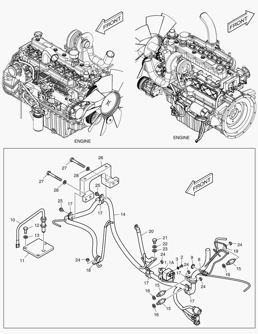 1740 ELECTRIC PARTS - ENGINE [5001~5210]
