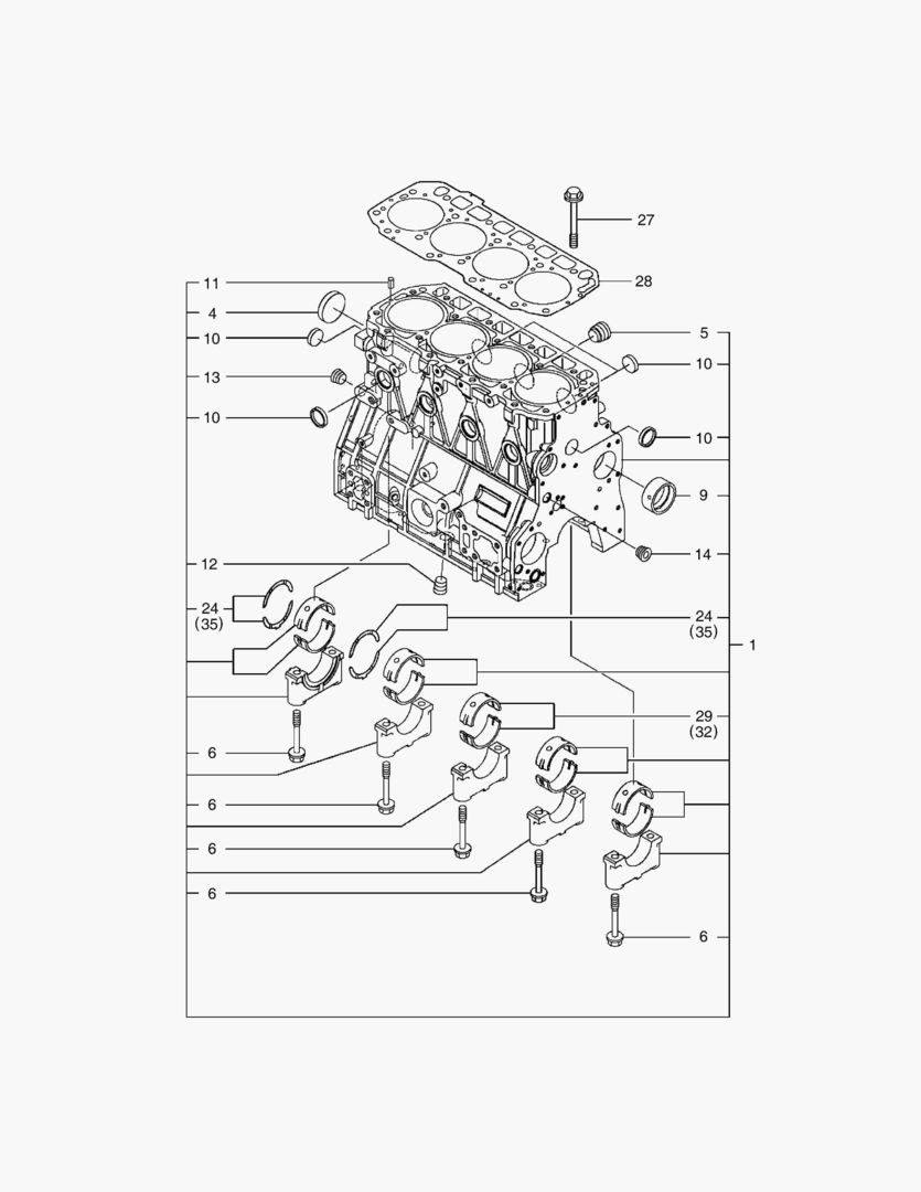 БЛОК ЦИЛИНДРОВ