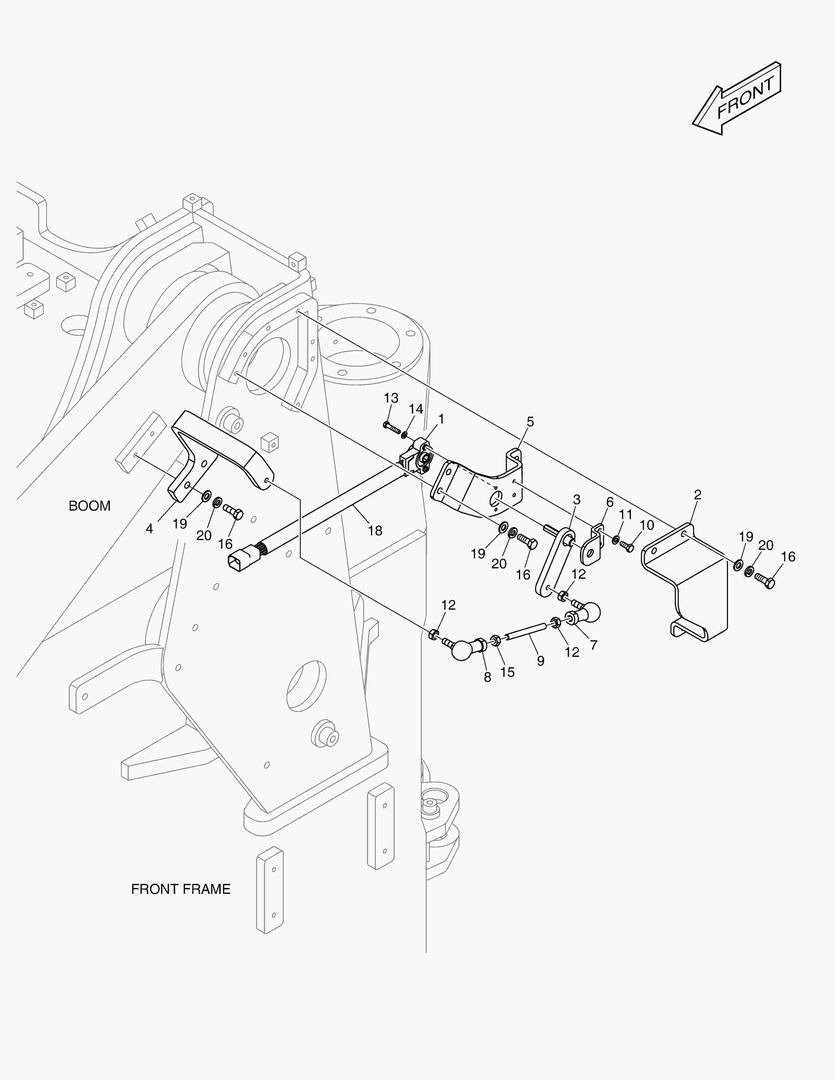 УДАРНАЯ РУКОЯТЬ ПОДЪЕМА В СБОРЕ