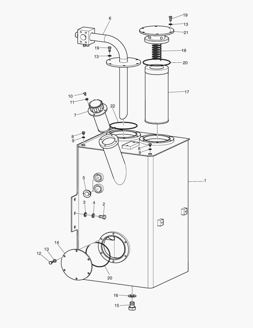 РЕЗЕРВУАР ДЛЯ МАСЛА