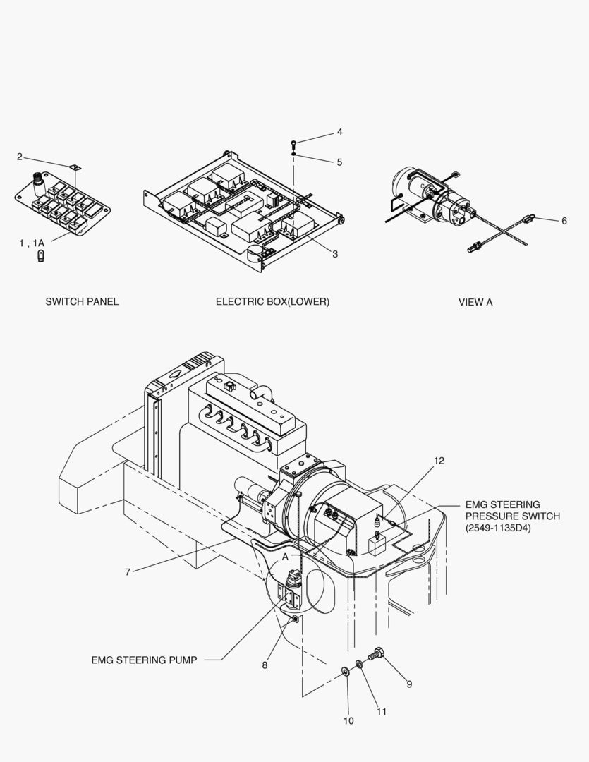 АВАРИЙНОЕ РУЛЕВОЕ УПРАВЛЕНИЕ В СБОРЕ(ЕВРОПА ОПЦИЯ)