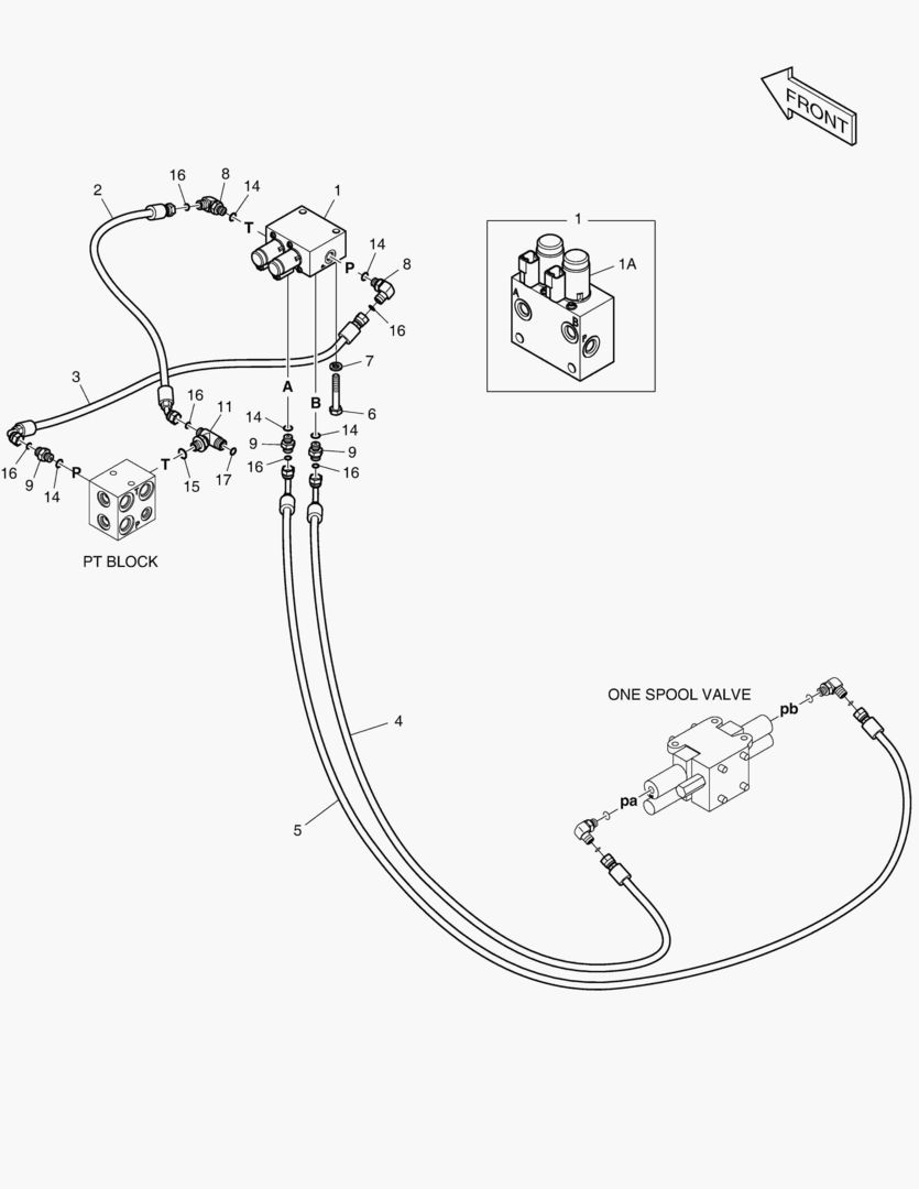 ТРУБОПРОВОД СЕРВОУПРАВЛЕНИЯ - ВРАЩАЮЩИЙСЯ