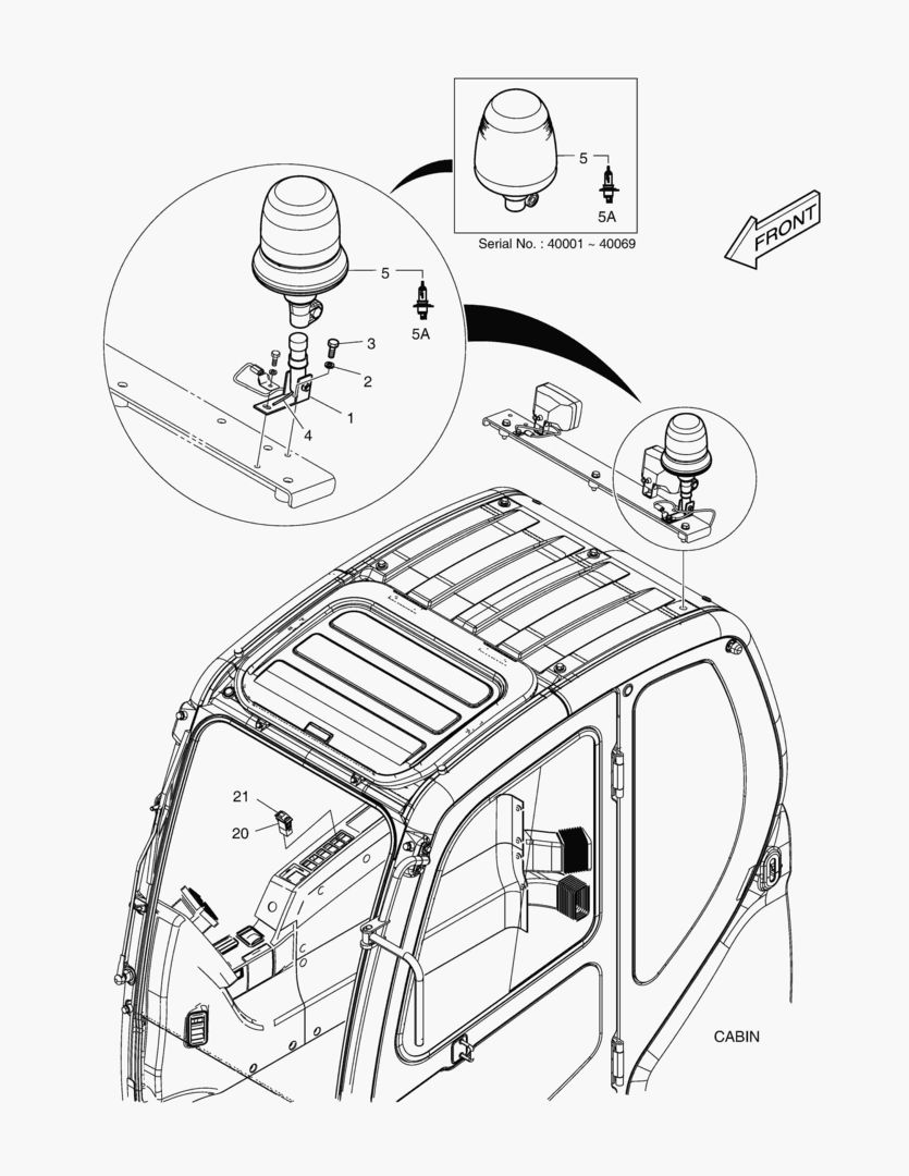 6890 ROTATING BEACON