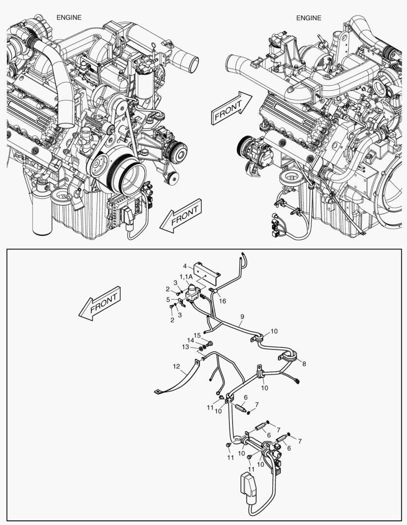 1750 ELECTRIC PARTS - ENGINE [5001~10047]