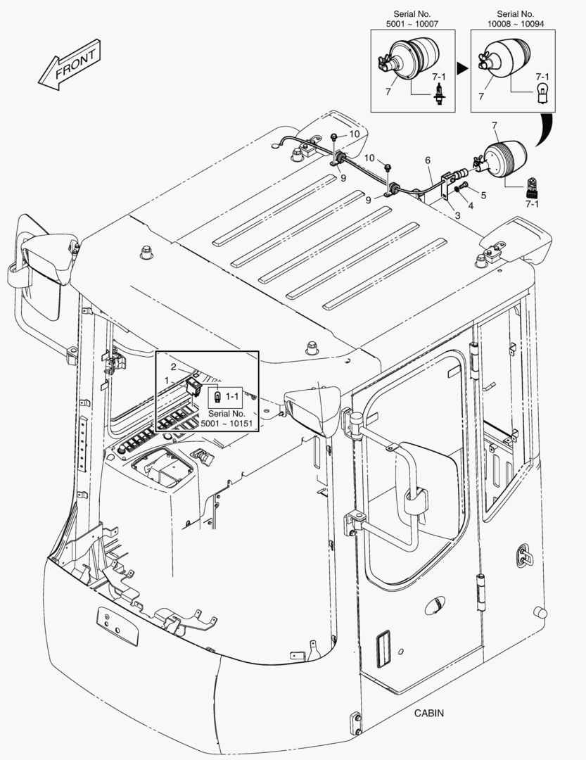 5250 ROTATING BEACON