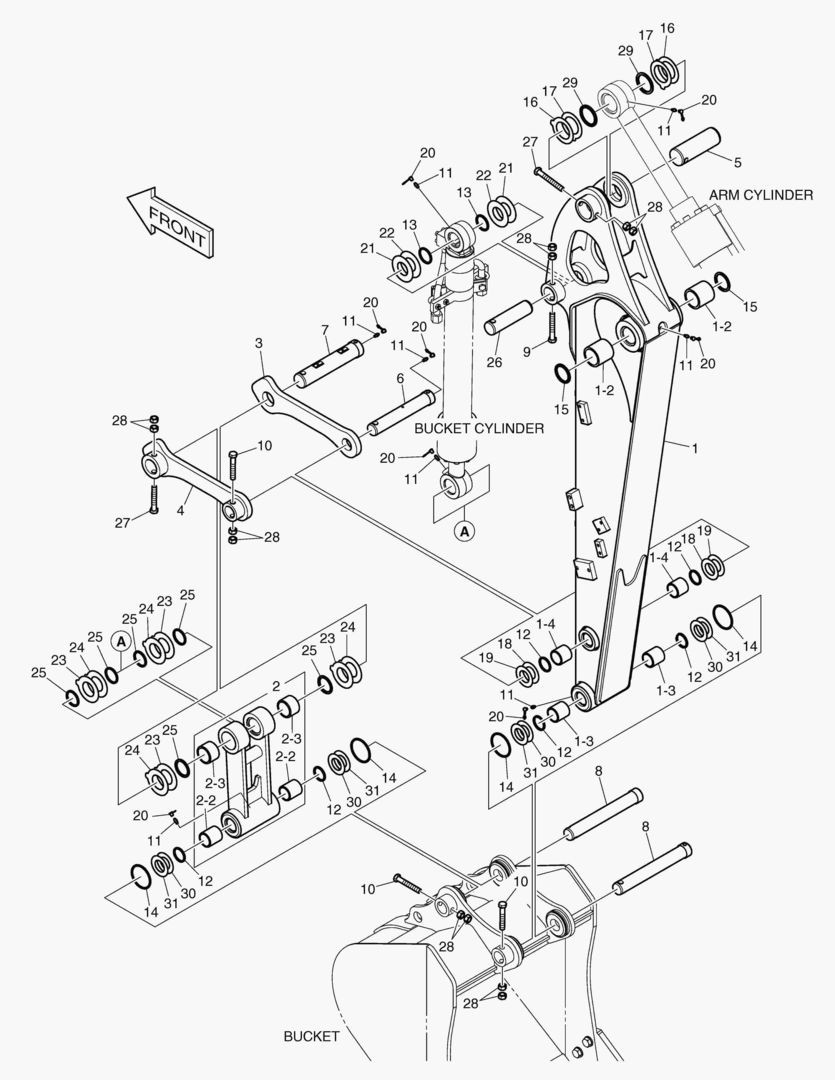 РУКОЯТЬ - 1.7 м