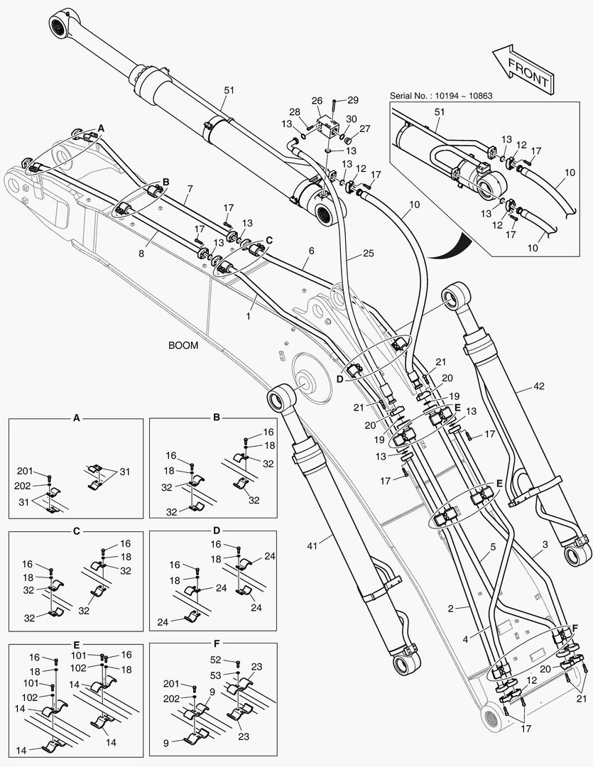 ГИДРОСИСТЕМА СТРЕЛЫ