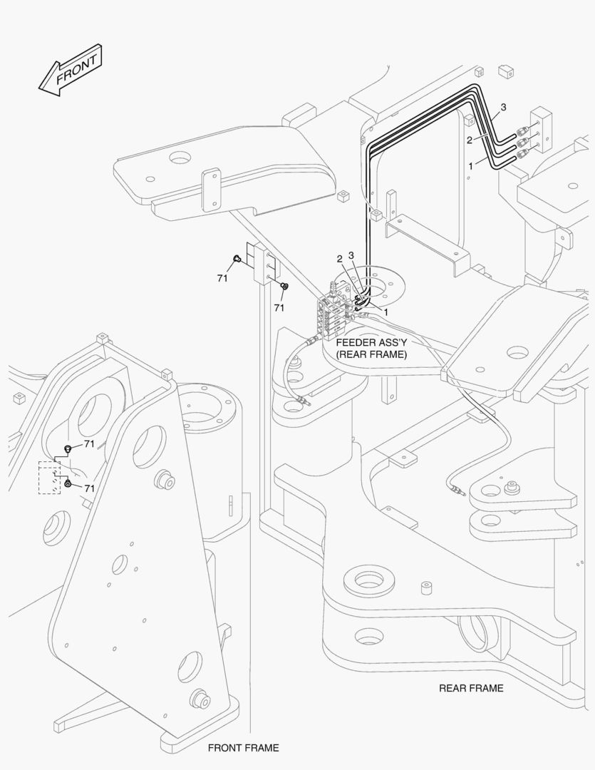 5930 AUTO GREASING SYSTEM-AXLE & DRIVE SHAFT