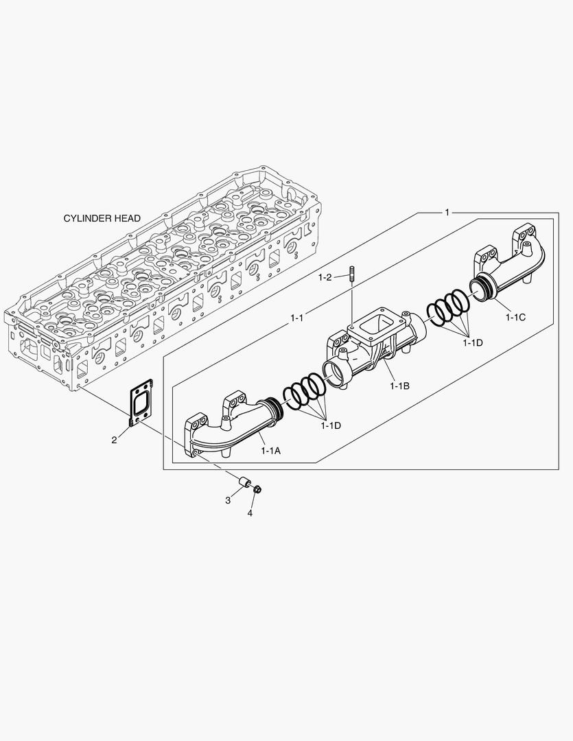 035 EXHAUST MANIFOLD