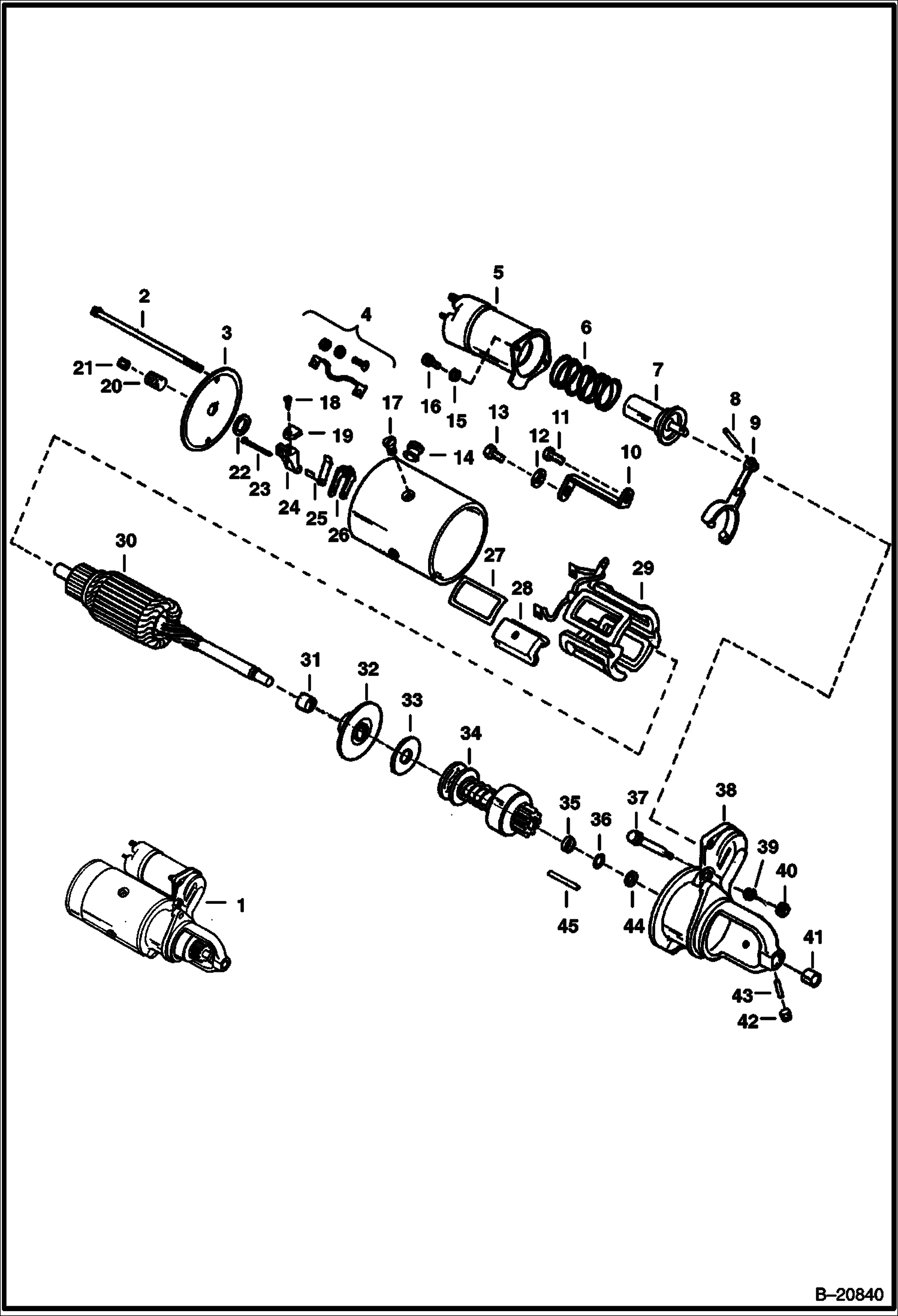 DELCO СТАРТЕР PETTER