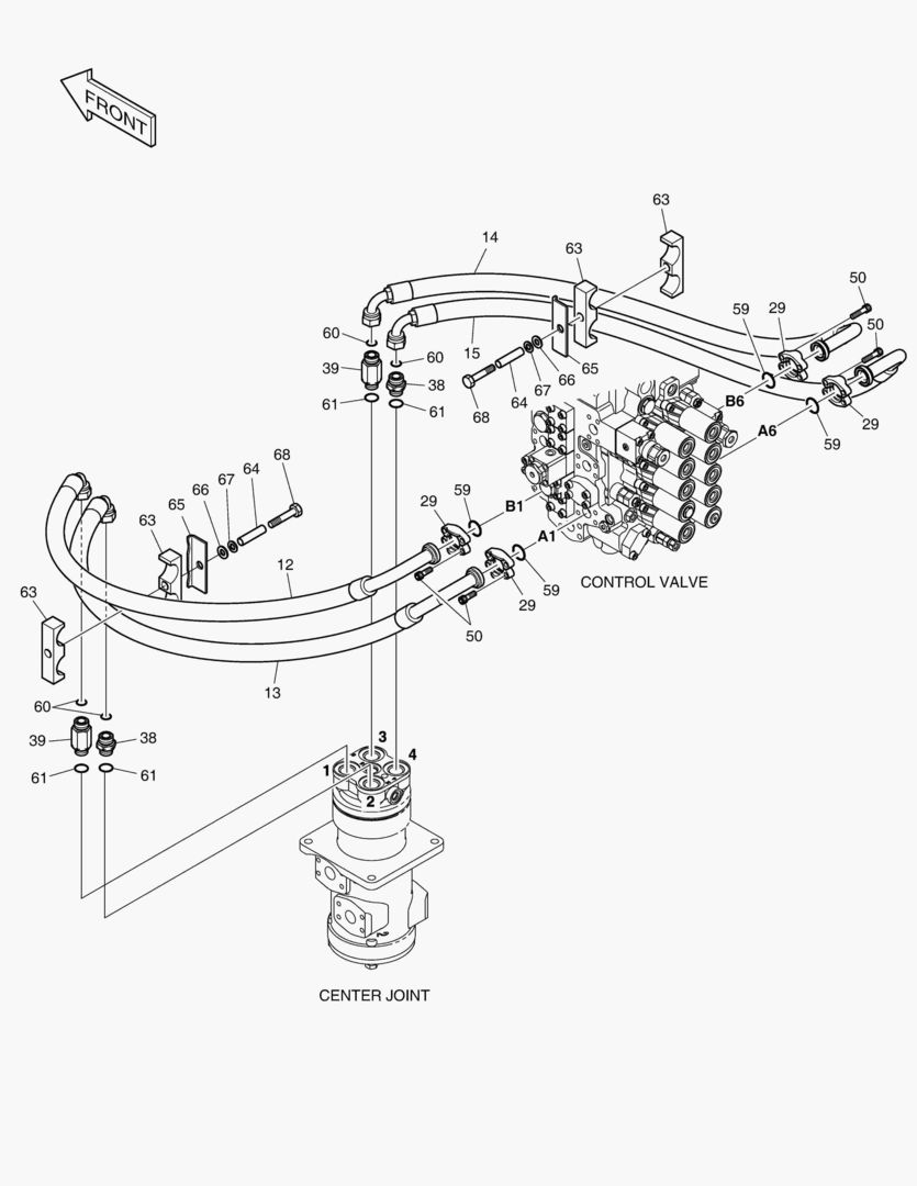 1310 MAIN PIPING(5) - CENTER JOINT [13240~17093]