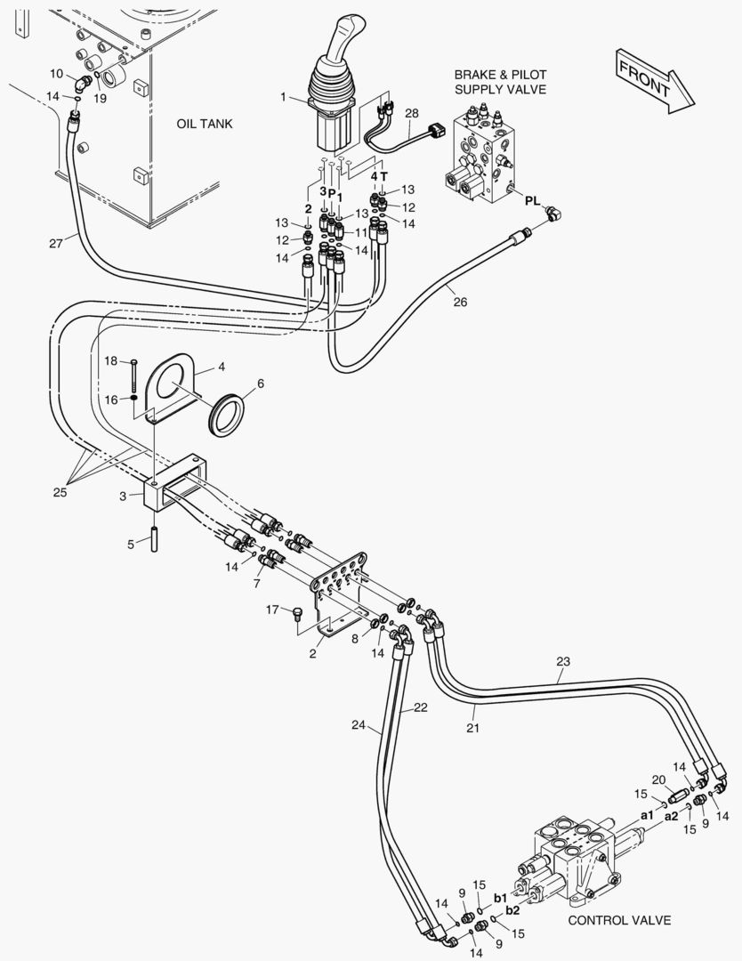 Спецтехника 5150 PILOT PIPING - 2 SPOOL [5001~5839] - главное фото