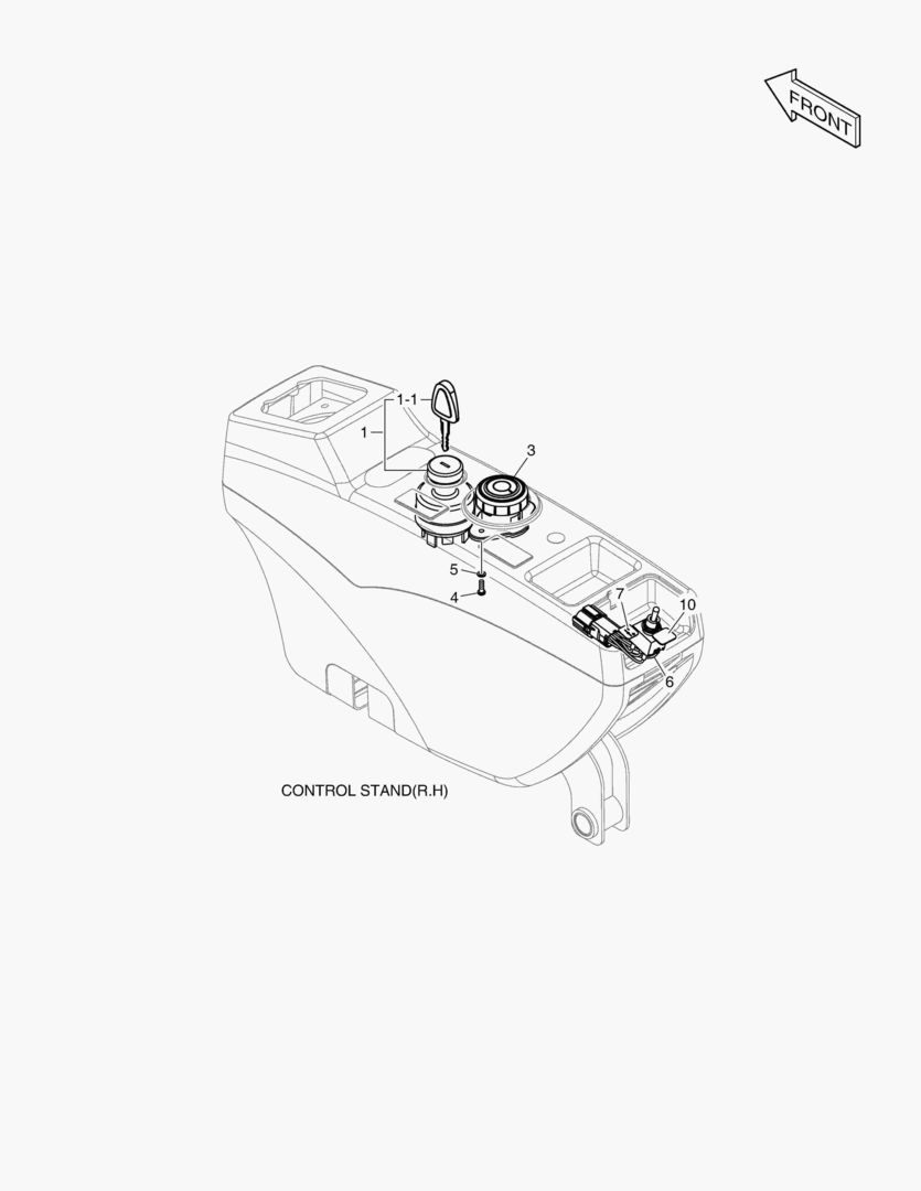 ЭЛЕКТРИЧЕСКИЕ ЗАПЧАСТИ - ПУЛЬТ УПРАВЛЕНИЯ