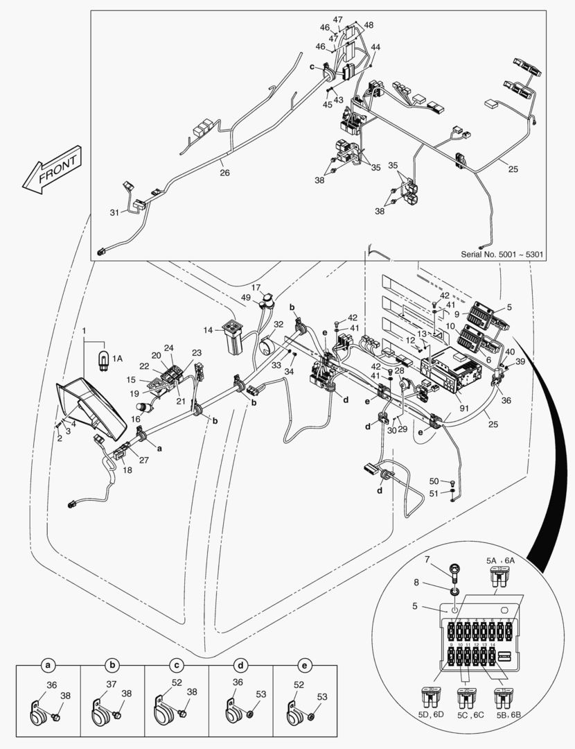 ЭЛЕКТРИЧЕСКИЕ ЗАПЧАСТИ - КАБИНА