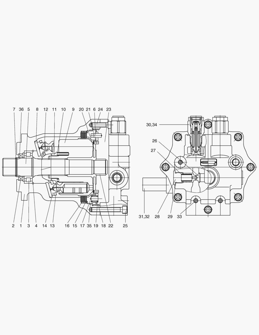 4131 SWING MOTOR [1371~]