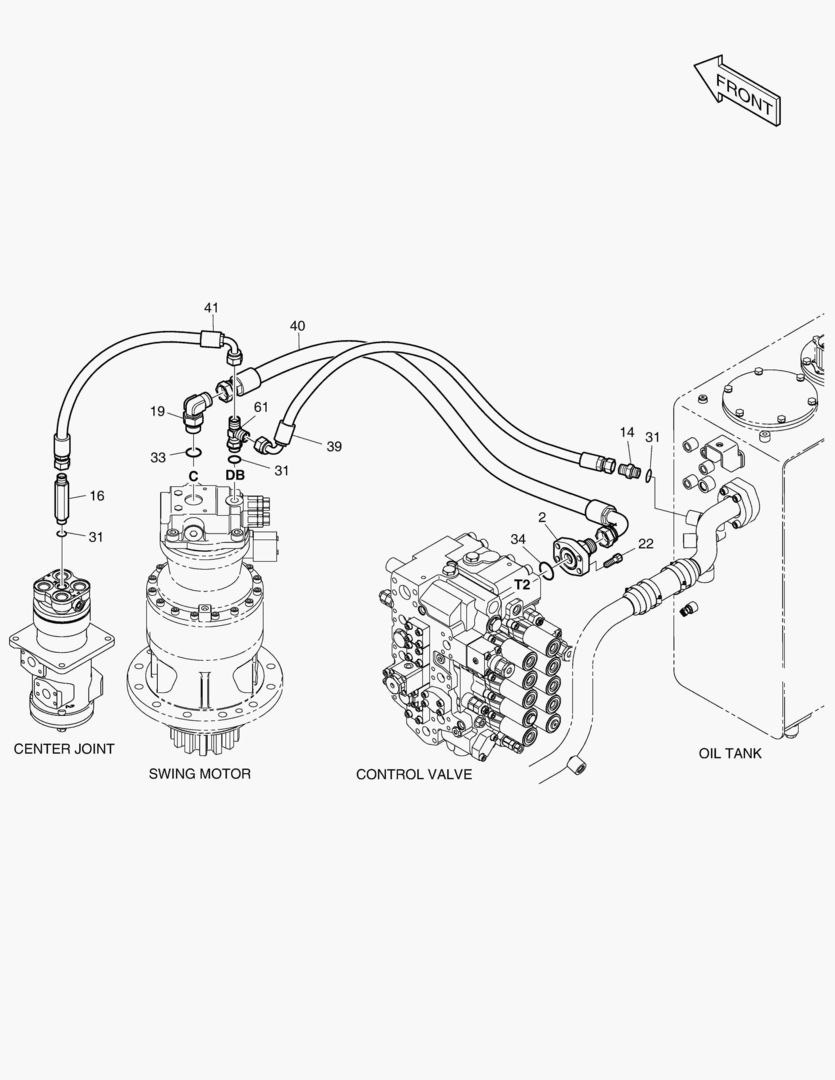 ТУБОПРОВОД МАСЛЯНОГО РАДИАТОРА(3)