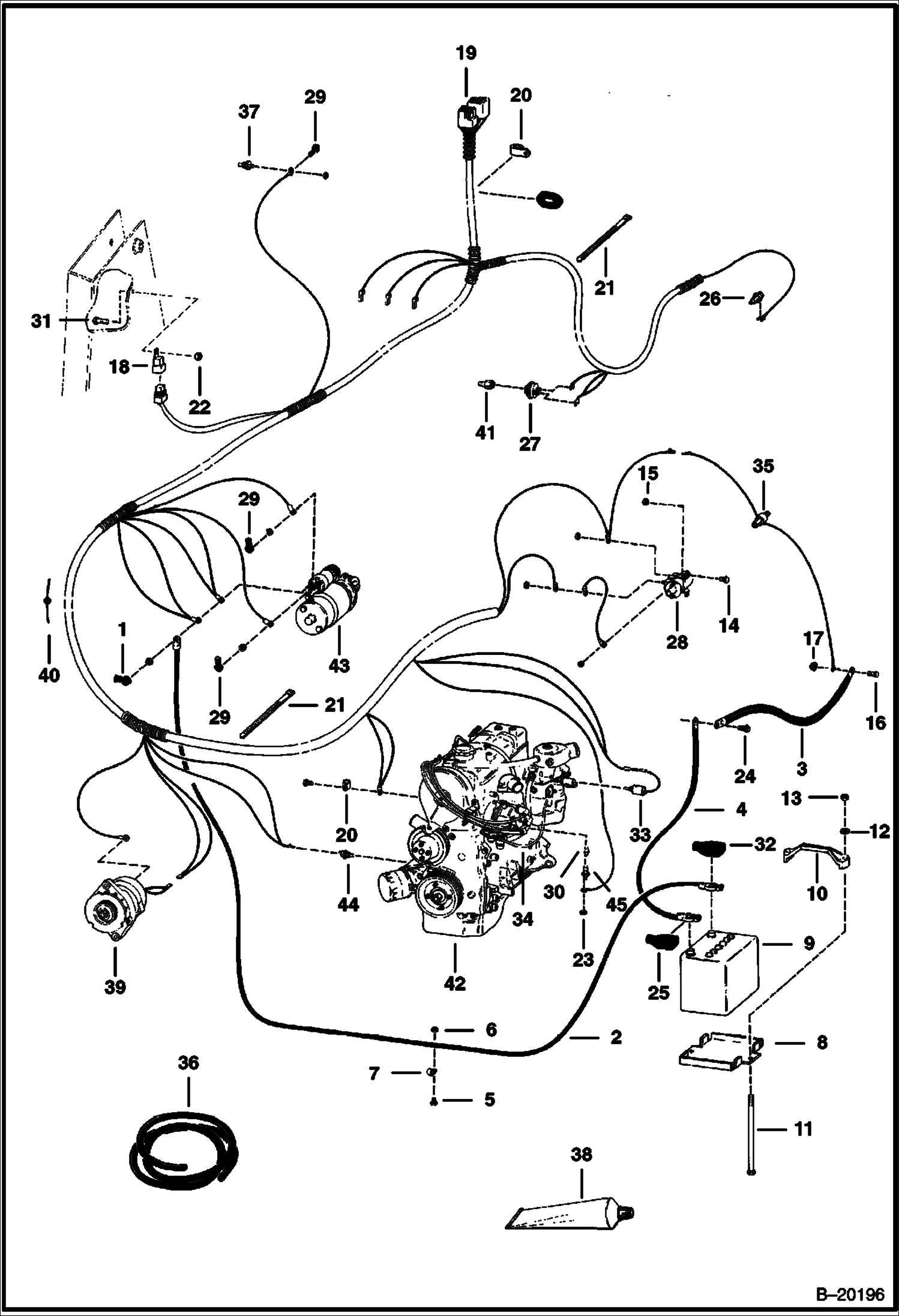 ЭЛЕКТРИЧЕСКАЯ СИСТЕМА ДВИГАТЕЛЯ