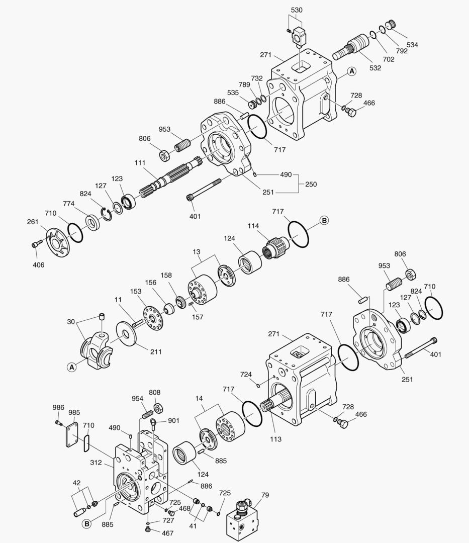Спецтехника 4100 MAIN PUMP [5001~7460] - главное фото