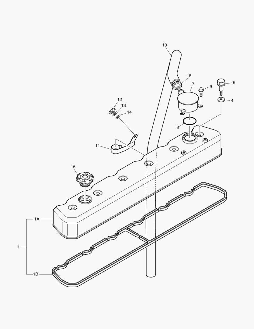 КРЫШКА ГОЛОВКИ ЦИЛИНДРА
