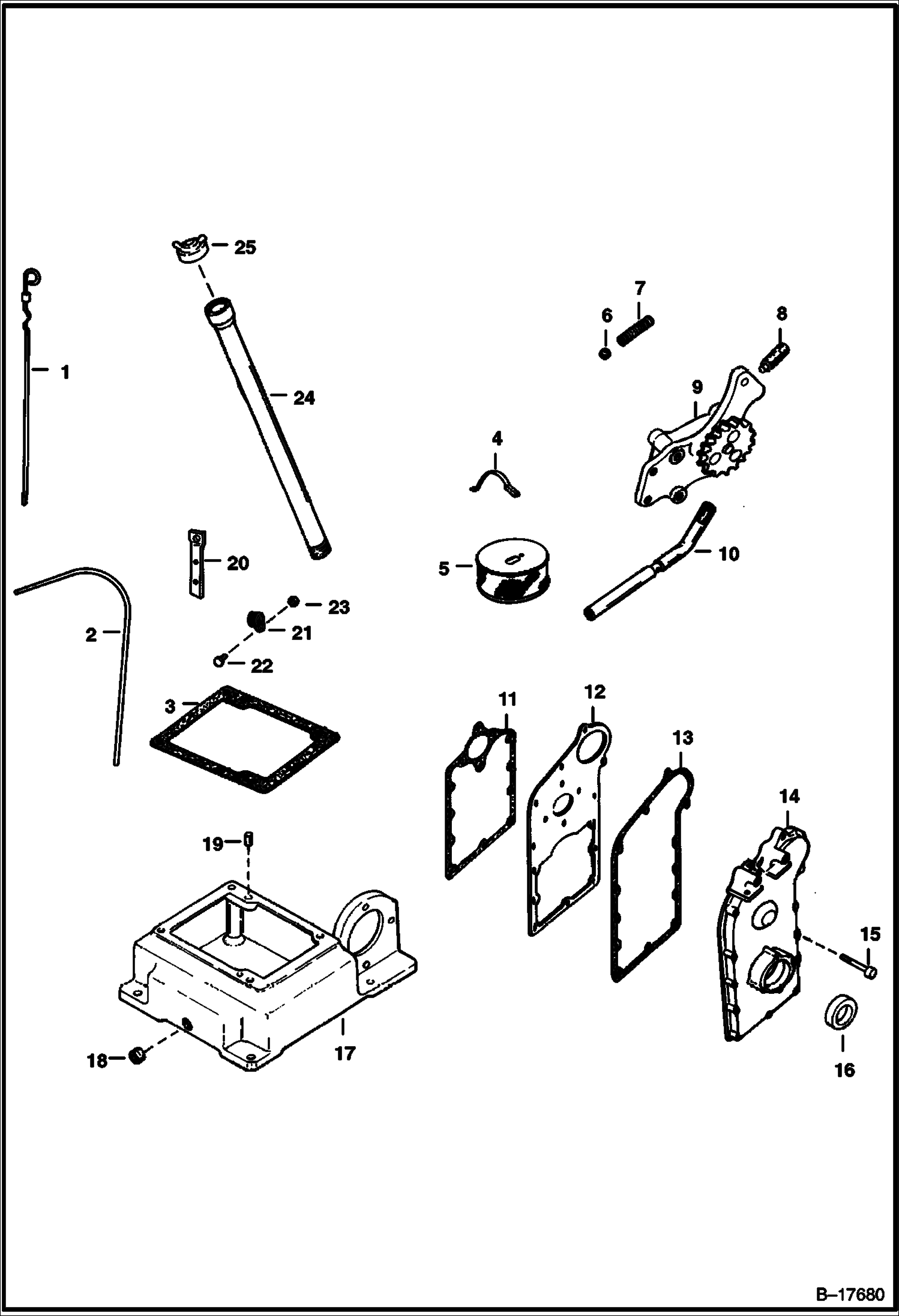 ПОДДОН КАРТЕРА И КРЫШКА КОРОБКИ ПЕРЕДАЧ